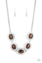 Load image into Gallery viewer, A DIVA-ttitude Adjustment - Brown Necklace Paparazzi Accessories