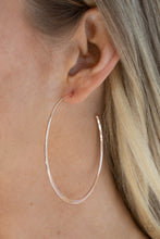 Load image into Gallery viewer, Dont Lose Your Edge - Rose Gold Earrings Paparazzi Accessories