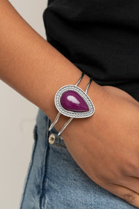 hinge,purple,Over The Top Pop Purple Bracelet