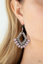 Load image into Gallery viewer, Just BEAM Happy - Pink Earrings Paparazzi Accessories