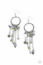 Load image into Gallery viewer, Charm School - Green Earrings Paparazzi Accessories
