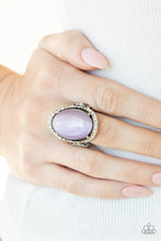 Load image into Gallery viewer, Happily Ever Enchanted - Purple Cat&#39;s Eye Ring Paparazzi Accessories