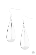 Load image into Gallery viewer, The Drop Off - Silver Earrings Paparazzi Accessories