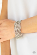 Load image into Gallery viewer, I Woke Up Like This - White Bracelet Paparazzi Accessories