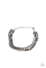 Load image into Gallery viewer, Brilliantly Beaming - Black Rhinestone Bracelet Paparazzi Accessories