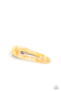 Alligator Clip,yellow,Walking on HAIR - Yellow Hair Accessory