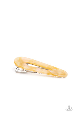 Walking on HAIR - Yellow Hair Accessory Paparazzi Accessories