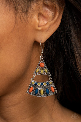 Desert Fiesta - Multi Earrings Paparazzi Accessories