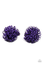Load image into Gallery viewer, Pretty In Posy Purple Hair Accessory Paparazzi Accessories