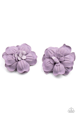 Happy-GROW-Lucky - Purple Hair Accessory Paparazzi Accessories