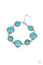 Load image into Gallery viewer, Turn Up The Terra - Blue Stone Bracelet Paparazzi Accessories