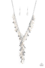 Load image into Gallery viewer, Dripping With DIVA-ttitude - White Necklace Paparazzi Accessories