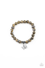 Load image into Gallery viewer, Butterfly Wishes - Yellow Stretchy Bracelet Paparazzi Accessories