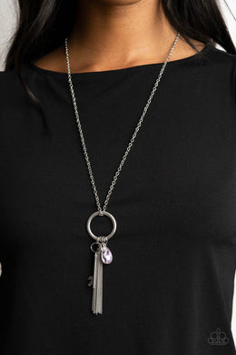 Unlock Your Sparkle - Purple Necklace Paparazzi Accessories