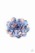 Load image into Gallery viewer, Springtime Eden - Blue Hair Accessory Paparazzi Accessories
