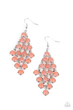 Load image into Gallery viewer, With All DEW Respect - Orange Earrings Paparazzi Accessories