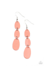 Load image into Gallery viewer, Rainbow Drops - Orange Earrings Paparazzi Accessories