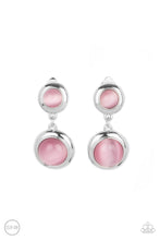 Load image into Gallery viewer, Subtle Smolder - Pink Earrings Paparazzi Accessories
