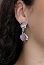 Load image into Gallery viewer, Subtle Smolder - Pink Earrings Paparazzi Accessories