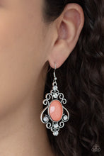 Load image into Gallery viewer, Tour de Fairytale - Orange Earrings Paparazzi Accessories