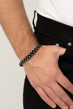 Load image into Gallery viewer, Ripcord - Black Urban Bracelet Paparazzi Accessories