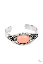 Load image into Gallery viewer, Springtime Trendsetter - Orange Cuff Bracelet Paparazzi Accessories