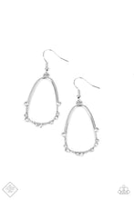Load image into Gallery viewer, Ready or YACHT - White Earrings Paparazzi Accessories