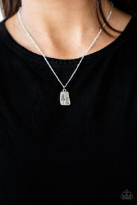 faith,inspirational,short necklace,silver,Faith Over Fear - Silver Necklace
