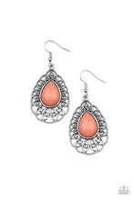 Load image into Gallery viewer, Dream STAYCATION - Orange Earrings Paparazzi Accessories