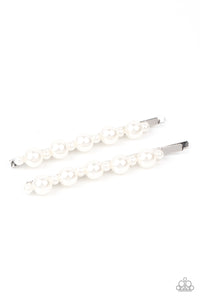 bobby pin,Pearls,white,Put A Pin In It - White Pearl Hair Accessory