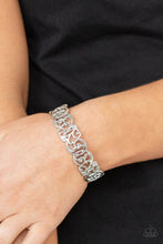 Load image into Gallery viewer, Wild Vineyards - Silver Cuff Bracelet Paparazzi Accessories