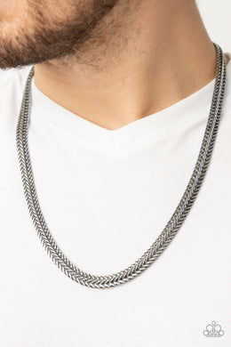 Extra Extraordinary - Silver Necklace Paparazzi Accessories