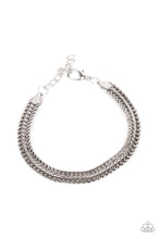 Load image into Gallery viewer, Extraordinary Edge - Silver Bracelet Paparazzi Accessories