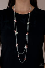 Load image into Gallery viewer, Sublime Awakening - Orange Pearl Necklace Paparazzi Accessories