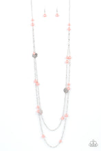 Load image into Gallery viewer, Sublime Awakening - Orange Pearl Necklace Paparazzi Accessories