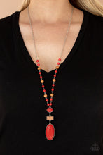 Load image into Gallery viewer, Naturally Essential - Red Necklace Paparazzi Accessories