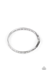 Bangles,faith,silver,Perfect Present - Silver Bracelet