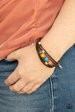 Load image into Gallery viewer, Homespun Radiance - Multi Pull-Tie Urban Bracelet Paparazzi Accessories