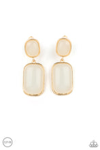 Load image into Gallery viewer, Meet Me At The Plaza - Gold Earrings Paparazzi Accessories