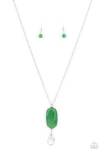 Load image into Gallery viewer, Elemental Elegance - Green Lanyard Paparazzi Accessories