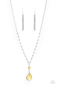 long necklace,yellow,Titanic Splendor - Yellow Necklace