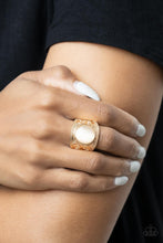 Load image into Gallery viewer, Blooming Enchantment - Gold Ring Paparazzi Accessories