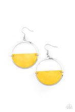Load image into Gallery viewer, Seashore Vibes - Yellow Earrings Paparazzi Accessories