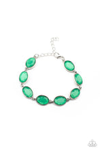 Load image into Gallery viewer, Smooth Move - Green Bracelet Paparazzi Accessories