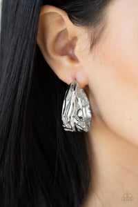 hoops,silver,Badlands and Bellbottoms - Silver Hoop Earrings