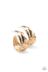 gold,hoops,Badlands and Bellbottoms - Gold Hoop Earrings