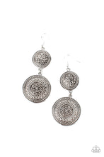 Load image into Gallery viewer, Road Trip Paradise - Silver Earrings Paparazzi Accessories