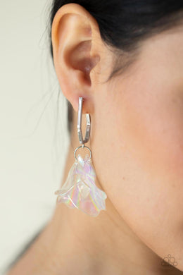 Jaw-Droppingly Jelly - Silver Earrings Paparazzi Accessories