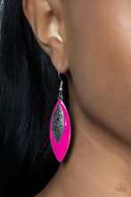 Load image into Gallery viewer, Venetian Vanity - Pink Earrings Paparazzi Accessories