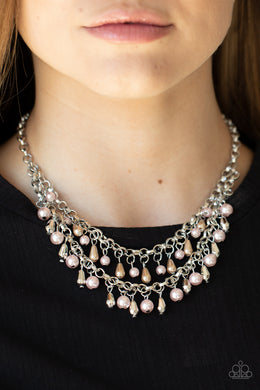 Big Money - Multi Pearl Necklace Paparazzi Accessories